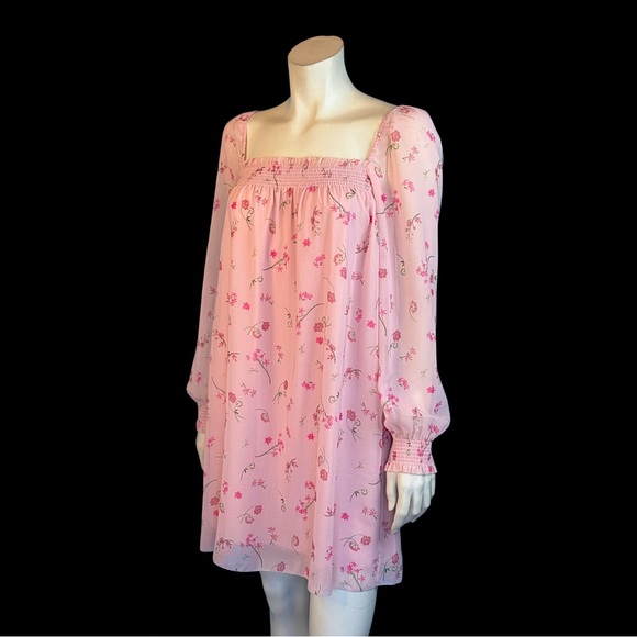 ARITZIA Wilfred Alana Dress / Pink Spring Medley Babydoll Dress / S - Picture 7 of 10